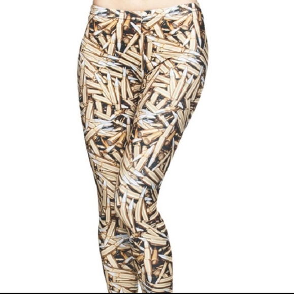 Sold Women's Miz Bullet Proof Graphic 3D Leggings - Picture 4 of 6